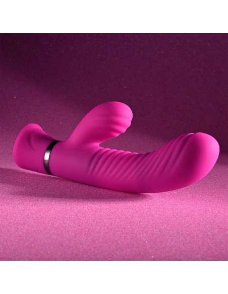 Vibration de Stimulation Double Evolved Selopa Rose