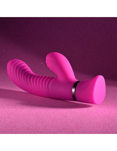 Vibration de Stimulation Double Evolved Selopa Rose