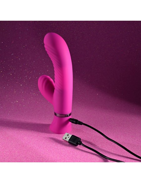 Vibration de Stimulation Double Evolved Selopa Rose