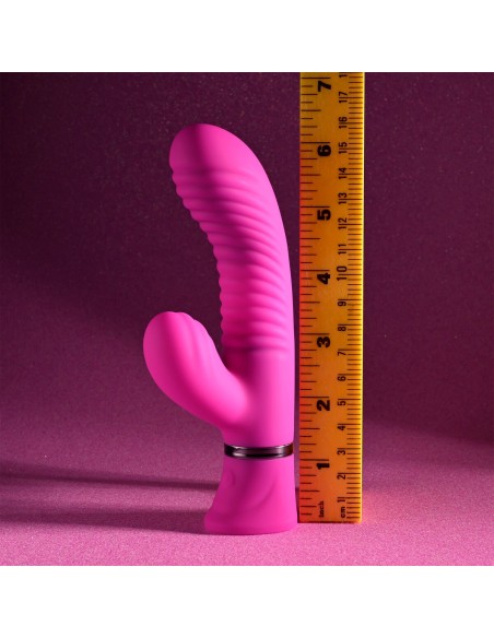 Vibration de Stimulation Double Evolved Selopa Rose