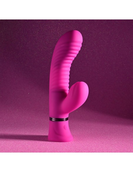 Vibration de Stimulation Double Evolved Selopa Rose