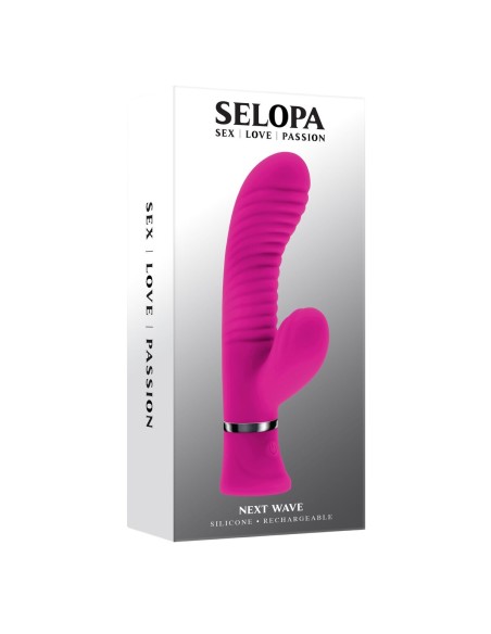 Vibration de Stimulation Double Evolved Selopa Rose
