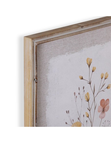 Toile Versa Fleurs 2,5 x 50 x 40 cm