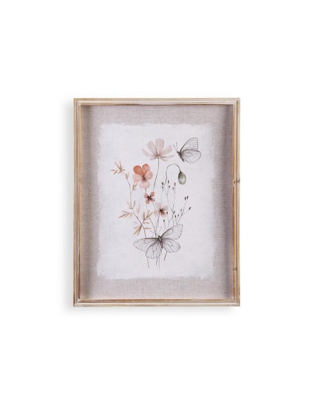 Toile Versa Fleurs 2,5 x 50 x 40 cm