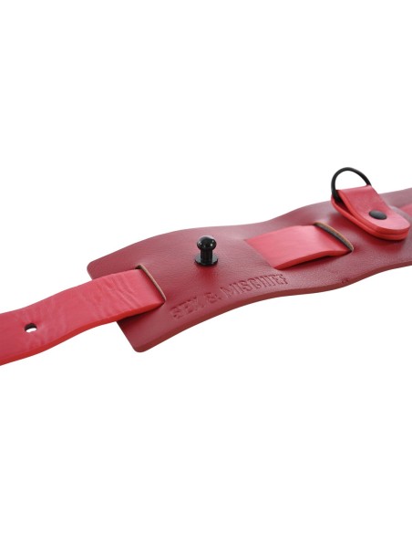 Ceinture réglable Sportsheets Sex and Mischief Rouge