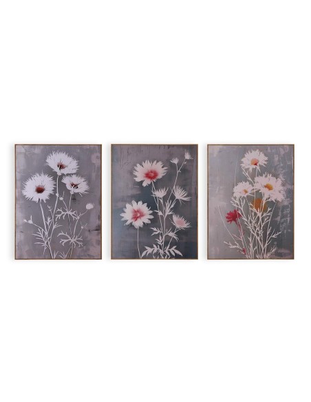 Cadre Versa Fleurs 2,5 x 60 x 40 cm