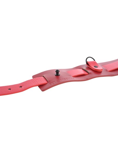 Ceinture réglable Sportsheets Sex and Mischief Rouge