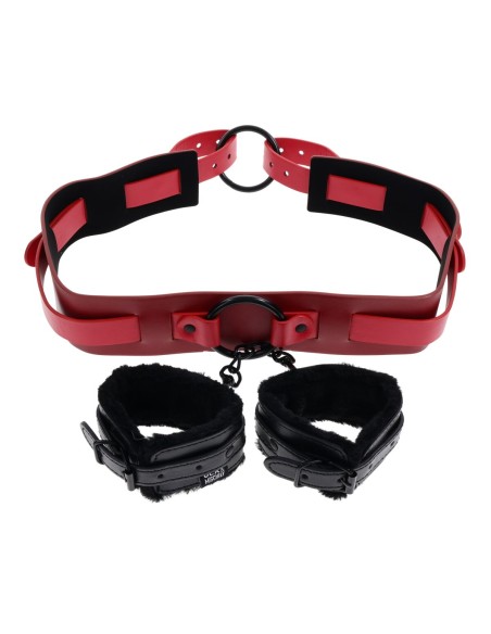 Ceinture réglable Sportsheets Sex and Mischief Rouge