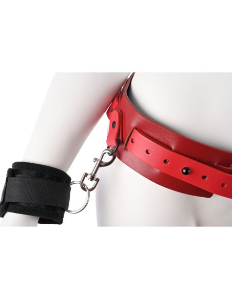 Ceinture réglable Sportsheets Sex and Mischief Rouge