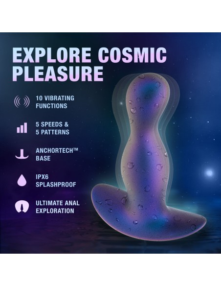 Vibrateur Anal Cassini Noir Blush Anal Adventures Violet