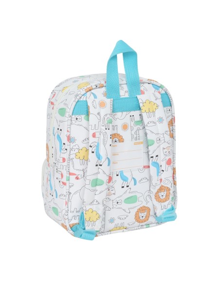 Cartable Safta Zoo Beige 22 x 27 x 10 cm