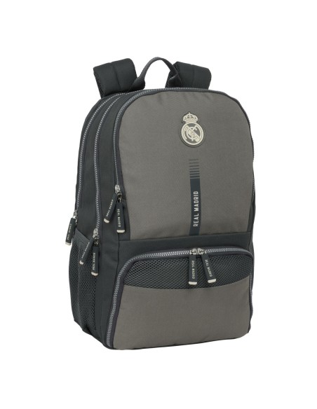 Cartable Real Madrid C.F. Gris 30 x 42 x 17 cm