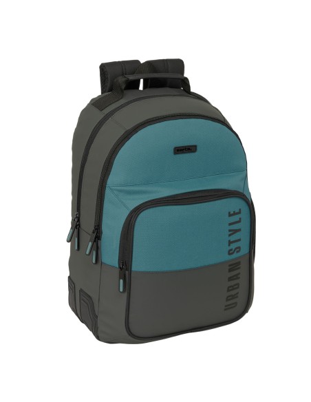 Cartable Safta Urban style Bleu Gris 32 x 42 x 15 cm