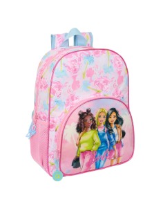 Cartable Barbie Painterly Rose Bleu ciel 33 x 42 x 14 cm