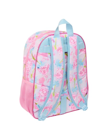 Cartable Barbie Painterly Rose Bleu ciel 33 x 42 x 14 cm