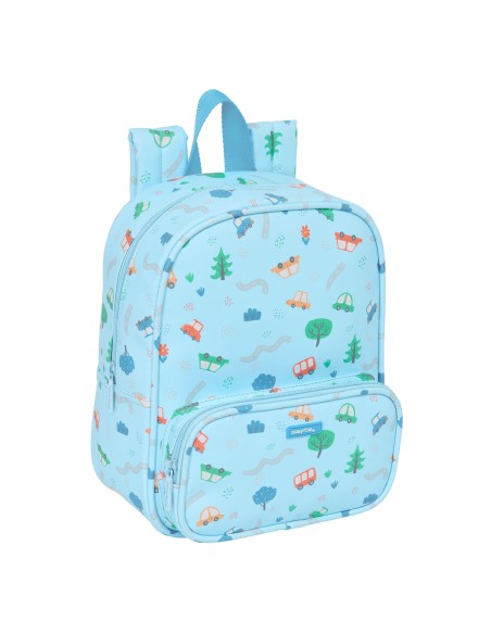 Sac à dos enfant Safta Coches Bleu 22 x 27 x 10 cm