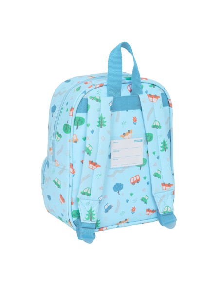 Sac à dos enfant Safta Coches Bleu 22 x 27 x 10 cm