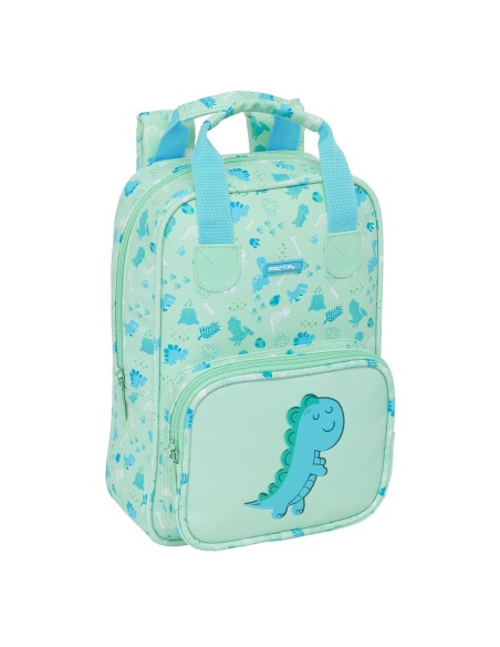Sac à dos enfant Safta Dino Vert 20 x 28 x 8 cm