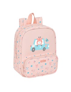 Sac à dos enfant Safta Jirafa Corail 22 x 27 x 10 cm