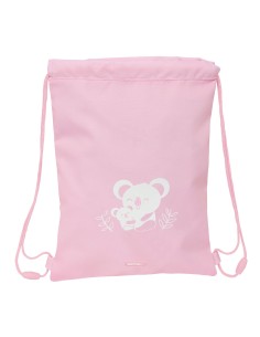 Sac à dos serré par des ficelles Safta Koala Rose 26 x 34 x 1 cm