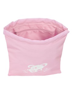 Sac à dos serré par des ficelles Safta Koala Rose 26 x 34 x 1 cm 2