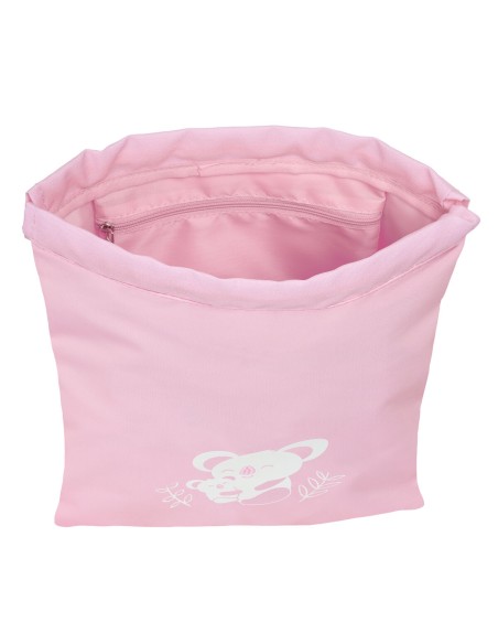 Sac à dos serré par des ficelles Safta Koala Rose 26 x 34 x 1 cm