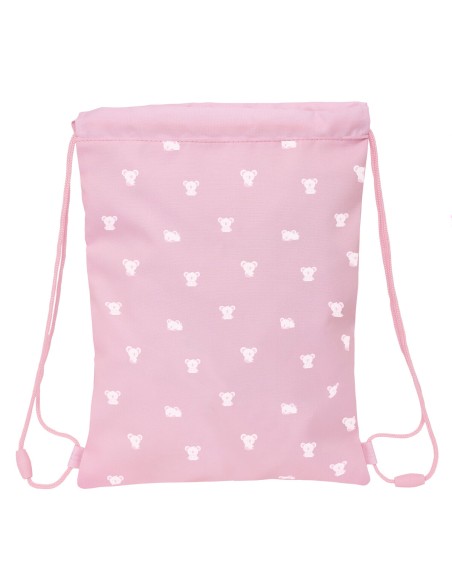 Sac à dos serré par des ficelles Safta Koala Rose 26 x 34 x 1 cm