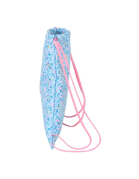 Sac à dos serré par des ficelles Vicky Martín Berrocal Paraíso Bleu Rose 35 x 40 x 1 cm