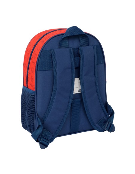 Cartable Super Mario Trick Rouge Bleu foncé 28 x 34 x 10 cm