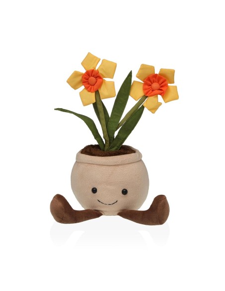 Support de porte Versa Polyester Textile 15 X 34 X 21 CM Fleur
