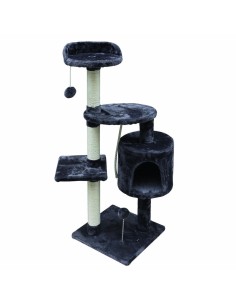 Arbre à chat Gloria Volga Gris Polyester Bois Plastique Sisal 2