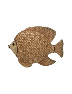 Figurine Décorative Versa Résine Poisson 17 x 14 x 29,5 cm 2