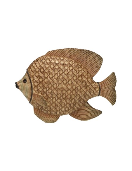 Figurine Décorative Versa Résine Poisson 17 x 14 x 29,5 cm