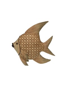 Figurine Décorative Versa Résine Poisson 17,5 X 8 X 24 CM 2