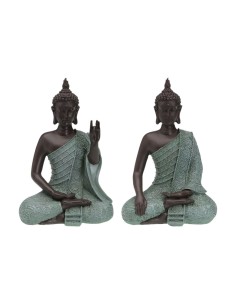 Figurine Décorative Versa Buda 9 x 20 x 14 cm 2