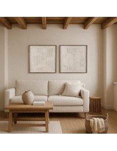 Cadre Versa CLAY 2,2 X 60 X 60 CM 2