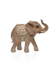 Figurine Décorative Versa Résine Eléphant 6,5 X 14,5 X 16 CM