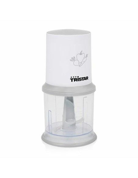 Hachoir Tristar Blanc Acier inoxydable Plastique 200 W 0,5 L