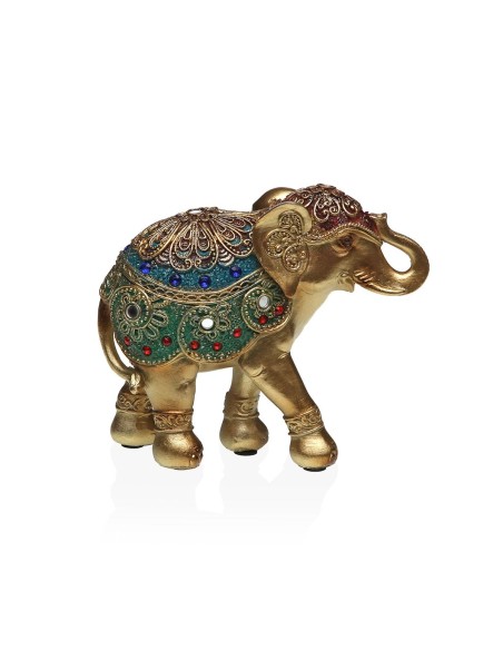 Figurine Décorative Versa Résine Eléphant 5,5 X 14 X 12 CM