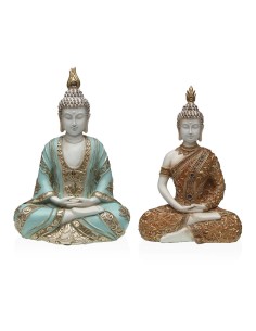 Figurine Décorative Versa Résine Buda 8,5 X 26 X 17,5 CM 2