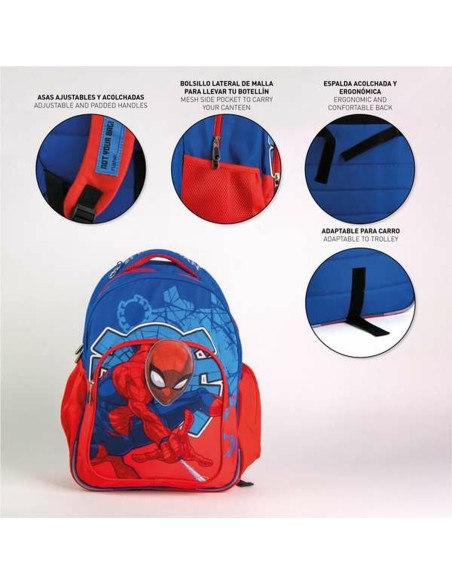 Cartable Spider-Man Bleu