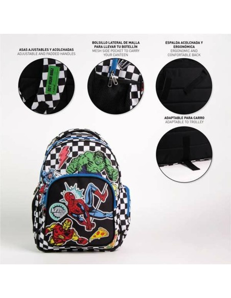 Cartable The Avengers Noir