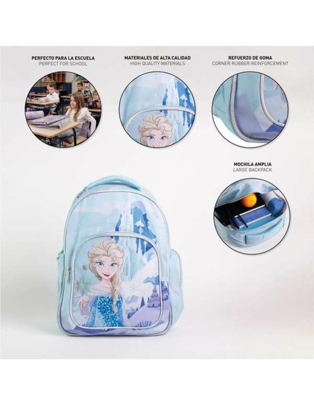 Cartable Frozen Bleu