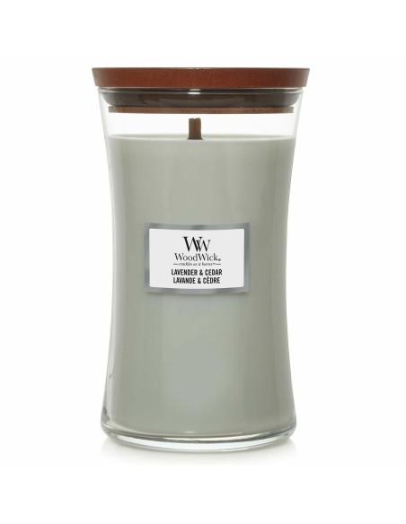 Bougie Parfumée Woodwick Core Large Lavender & Cedar 609 g