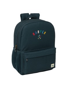 Cartable Harper & Neyer Blue marine 32 x 43 x 14 cm