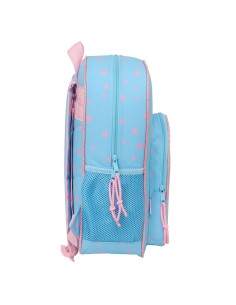 Cartable Lilo & Stitch Happy Bleu ciel 32 x 38 x 12 cm