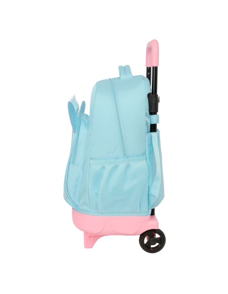 Cartable à roulettes Furby Bleu ciel 33 x 45 x 22 cm
