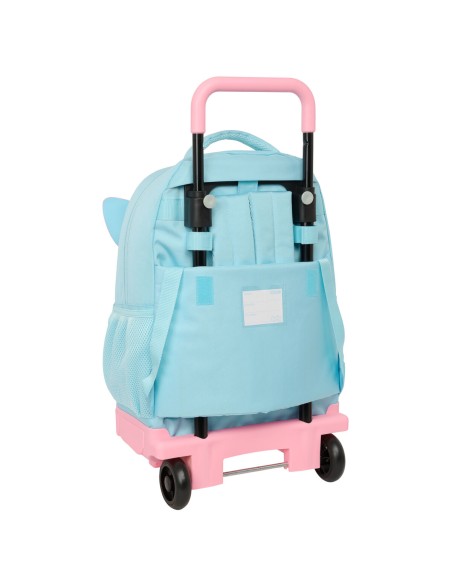 Cartable à roulettes Furby Bleu ciel 33 x 45 x 22 cm