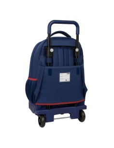 Cartable à roulettes El Pulpo Blue marine 33 x 45 x 22 cm 2