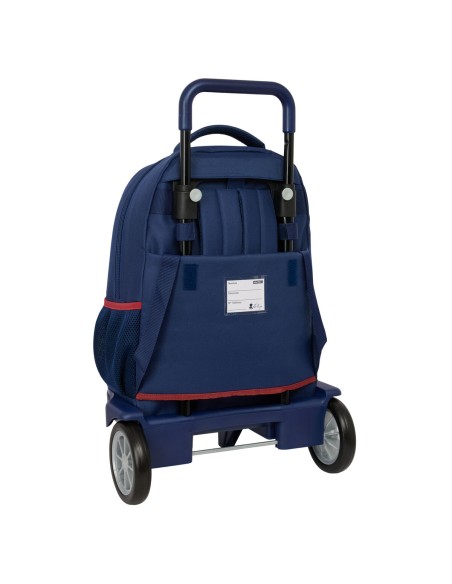 Cartable à roulettes El Pulpo Blue marine 33 x 45 x 22 cm